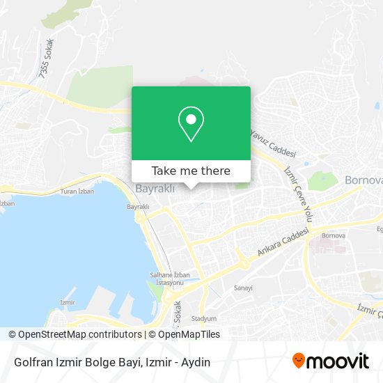 Golfran Izmir Bolge Bayi map
