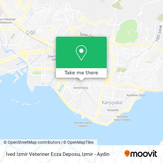 İved İzmir Veteriner Ecza Deposu map