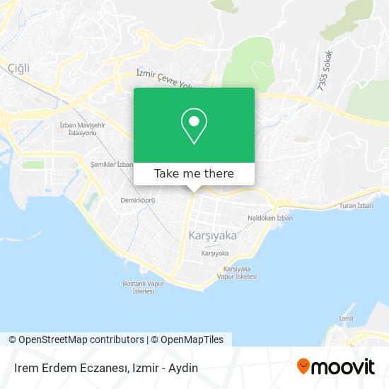 Irem Erdem Eczanesı map