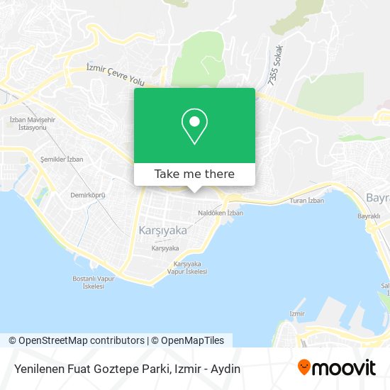 Yenilenen Fuat Goztepe Parki map