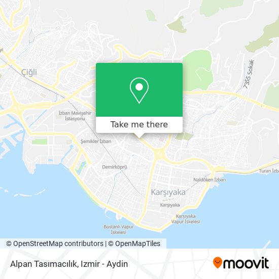 Alpan Tasımacılık map