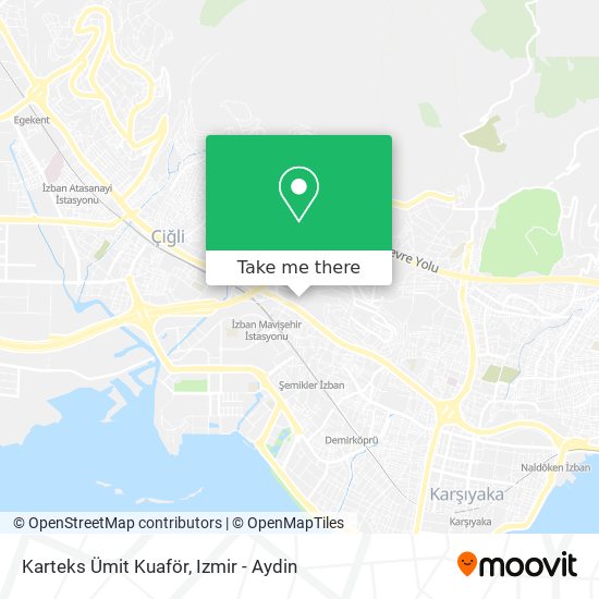 Karteks Ümit Kuaför map