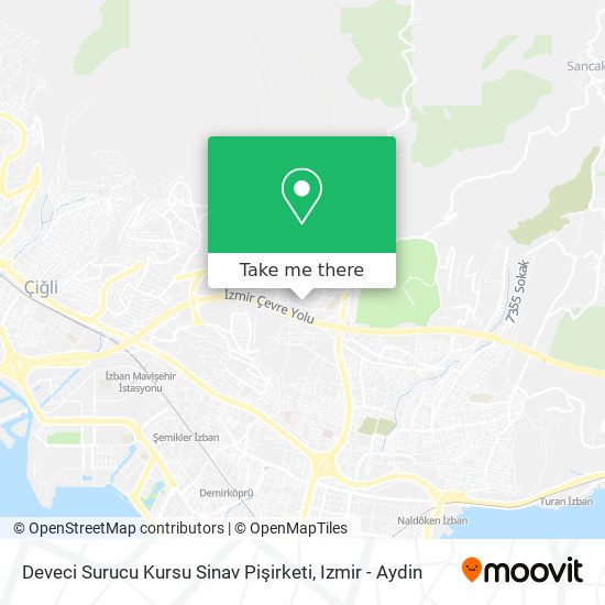 Deveci Surucu Kursu Sinav Pişirketi map