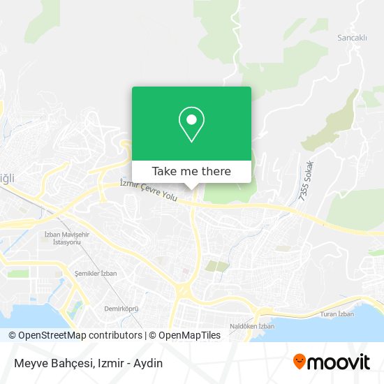 Meyve Bahçesi map
