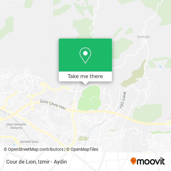 Cour de Lıon map