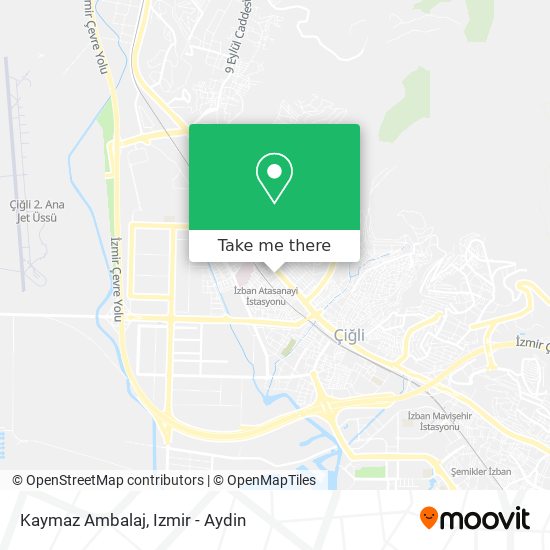 Kaymaz Ambalaj map