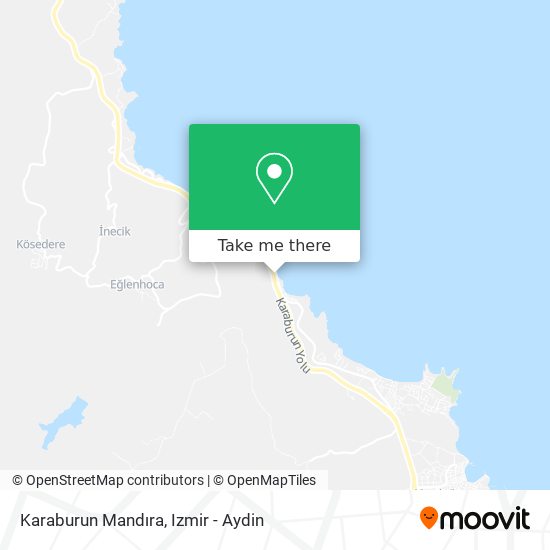 Karaburun Mandıra map