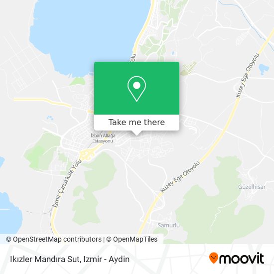 Ikızler Mandıra Sut map