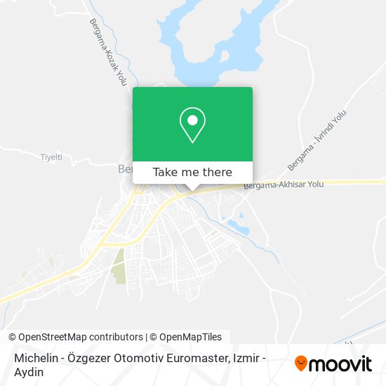 Michelin - Özgezer Otomotiv Euromaster map