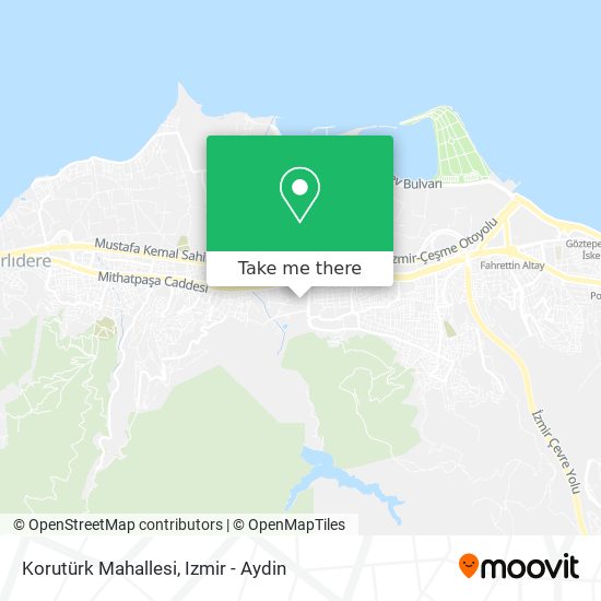 Korutürk Mahallesi map