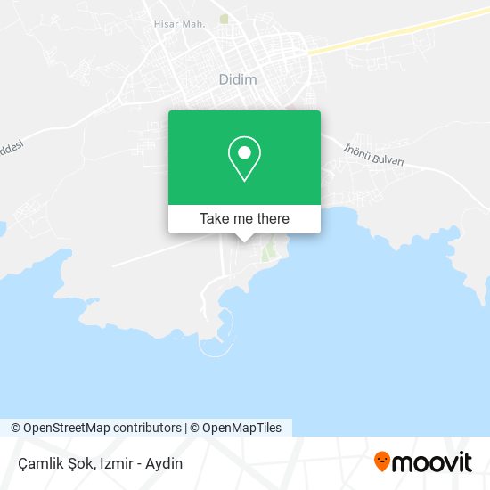 Çamlik Şok map
