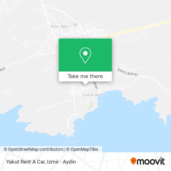 Yakut Rent A Car map