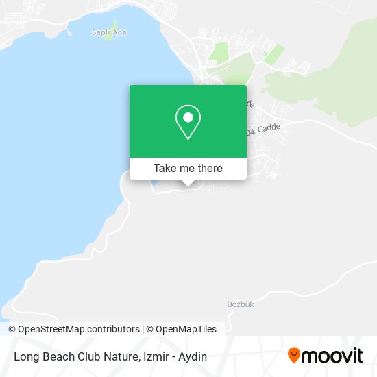 Long Beach Club Nature map