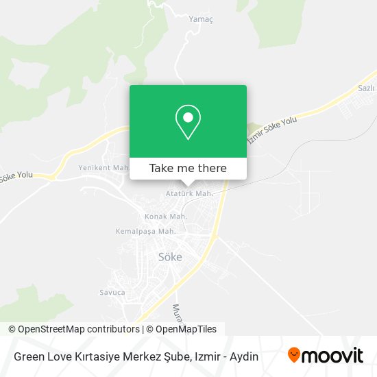 Green Love Kırtasiye Merkez Şube map