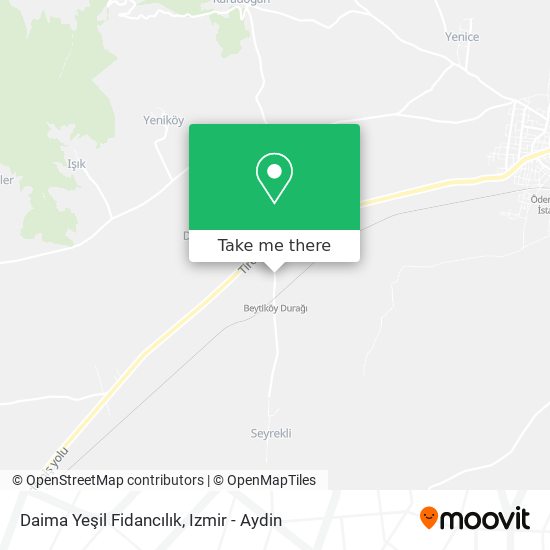 Daima Yeşil Fidancılık map