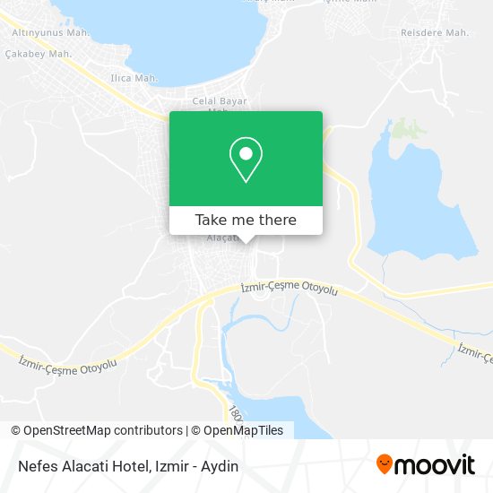 Nefes Alacati Hotel map