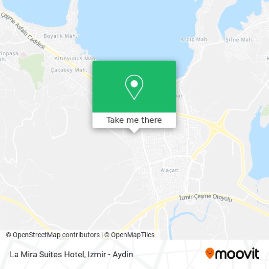 La Mira Suites Hotel map