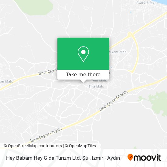 Hey Babam Hey Gıda Turizm Ltd. Şti. map