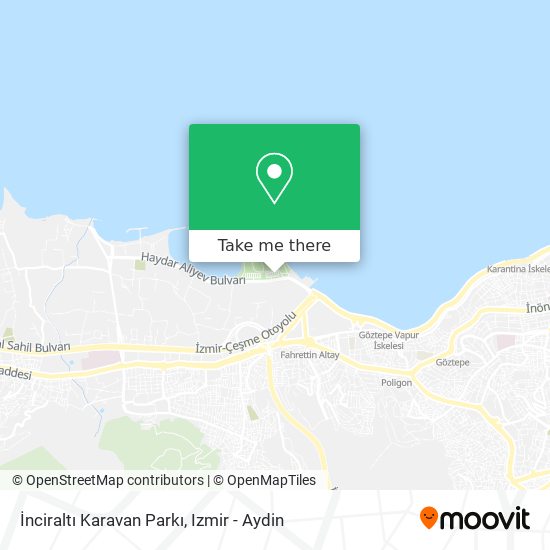 İnciraltı Karavan Parkı map