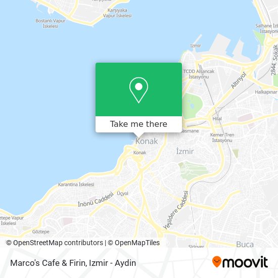 Marco's Cafe & Firin map
