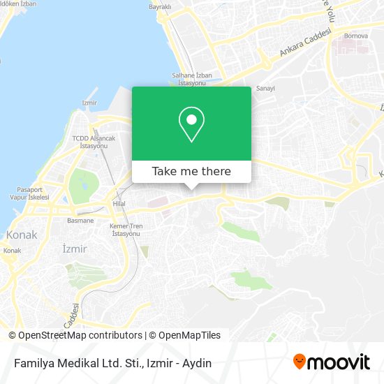 Familya Medikal Ltd. Sti. map