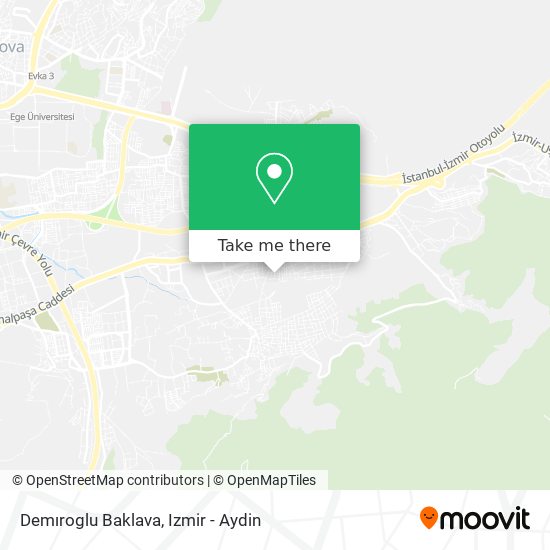 Demıroglu Baklava map