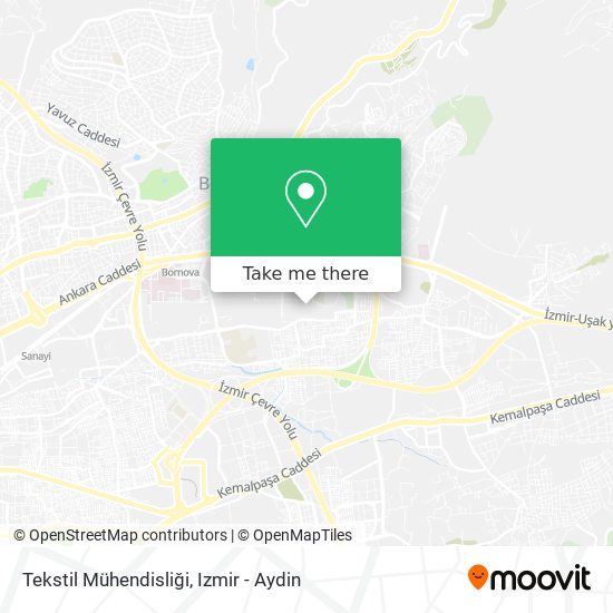 Tekstil Mühendisliği map