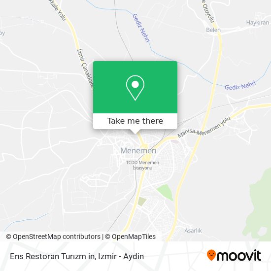 Ens Restoran Turızm in map