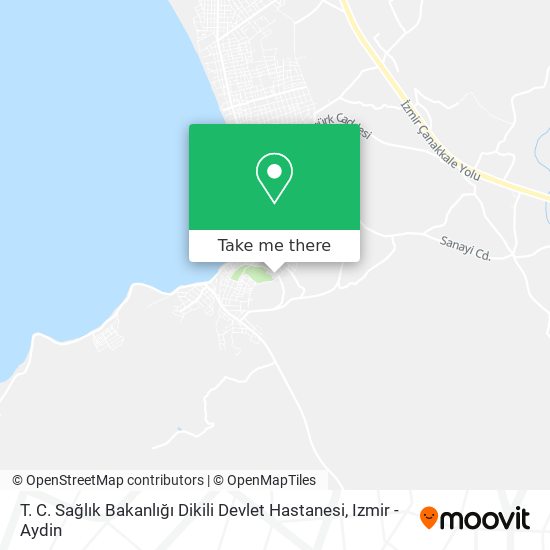 T. C. Sağlık Bakanlığı Dikili Devlet Hastanesi map