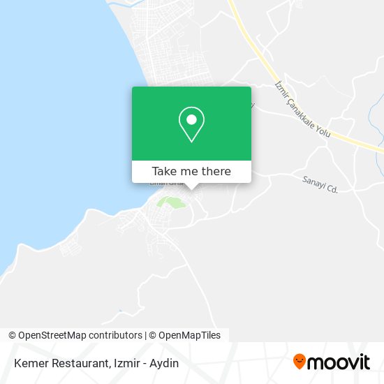 Kemer Restaurant map