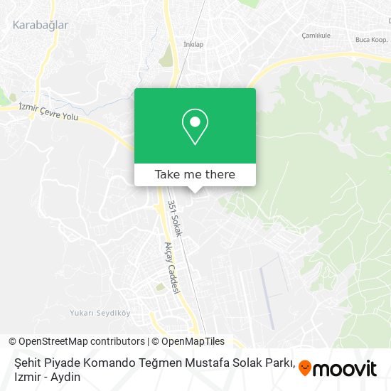 Şehit Piyade Komando Teğmen Mustafa Solak Parkı map