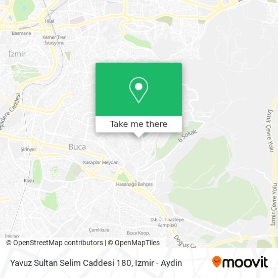 Yavuz Sultan Selim Caddesi 180 map