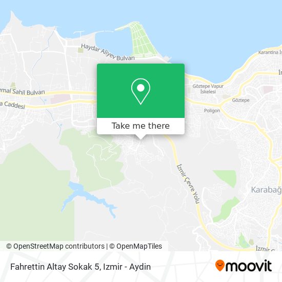 Fahrettin Altay Sokak 5 map