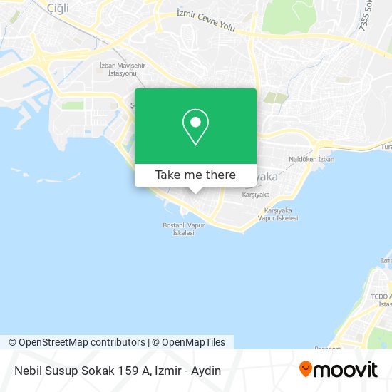 Nebil Susup Sokak 159 A map