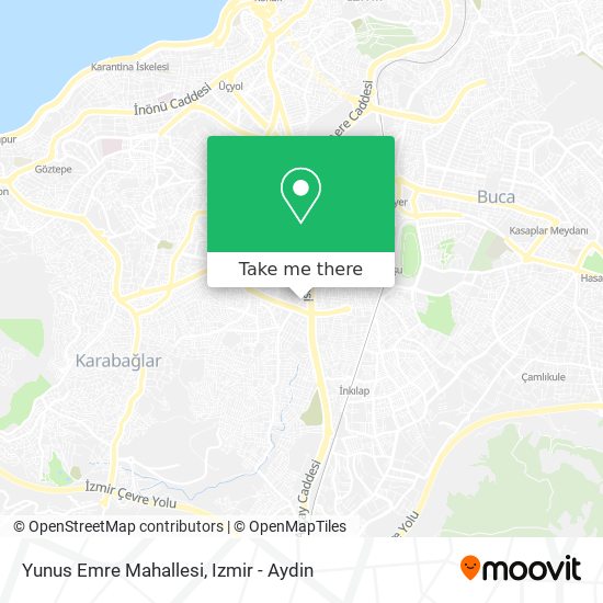 Yunus Emre Mahallesi map