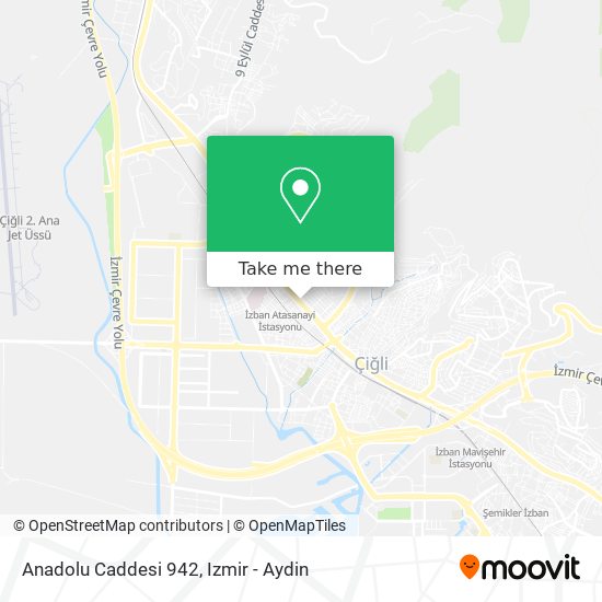 Anadolu Caddesi 942 map