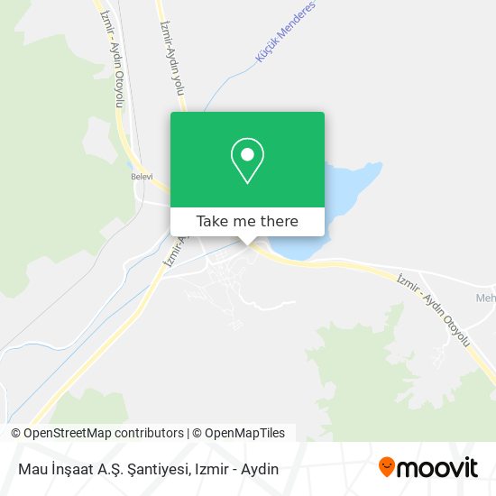 Mau İnşaat A.Ş. Şantiyesi map