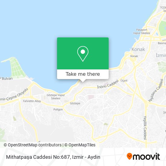 Mithatpaşa Caddesi No:687 map