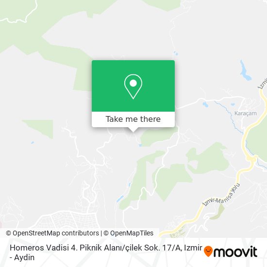 Homeros Vadisi 4. Piknik Alanı / çilek Sok. 17 / A map