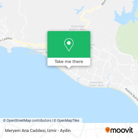 Meryem Ana Caddesi map