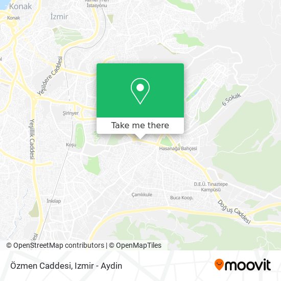 Özmen Caddesi map