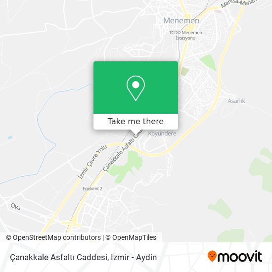 Çanakkale Asfaltı Caddesi map