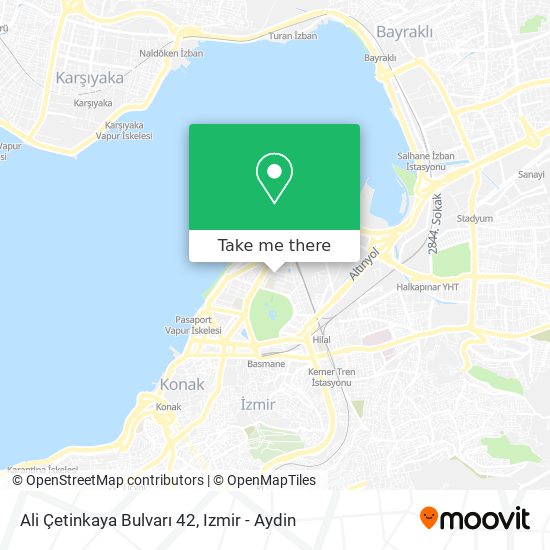 Ali Çetinkaya Bulvarı 42 map