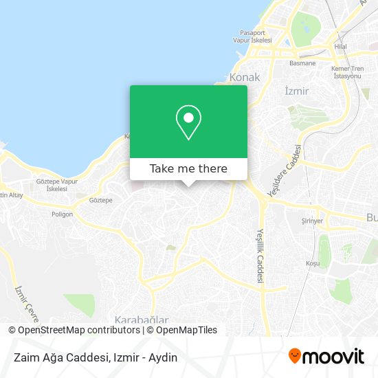 Zaim Ağa Caddesi map