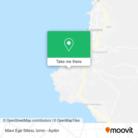 Mavi Ege Sitesi map
