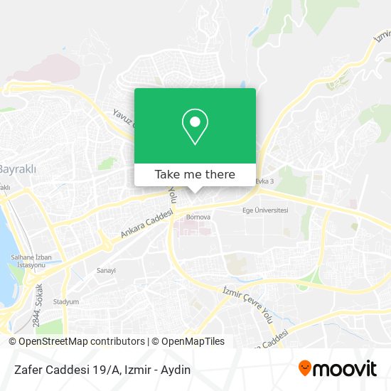 Zafer Caddesi 19/A map