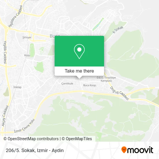 206/5. Sokak map