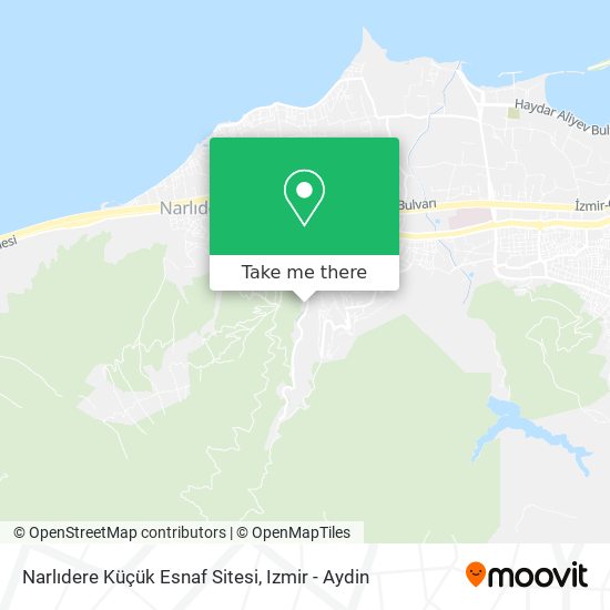 Narlıdere Küçük Esnaf Sitesi map