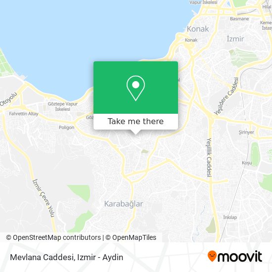 Mevlana Caddesi map