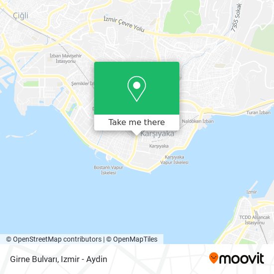Girne Bulvarı map
